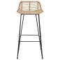 Preview: Barstuhl 44 x 46 x 91 cm Stangenstahl Durchmesser, 10mm