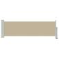 Preview: Seitenmarkise 80 x 300 cm 100% Polyester Eisen Stahl Rechteckig