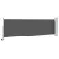 Preview: Seitenmarkise 80 x 300 cm 100% Polyester Eisen Stahl Rechteckig