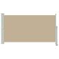 Preview: Seitenmarkise 160 x 300 cm 100% Polyester Eisen Stahl