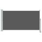 Preview: Seitenmarkise Anthrazit 160 x 300 cm Polyester Rechteckig