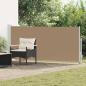 Preview: ARDEBO.de - Ausziehbare Seitenmarkise 120 x 300 cm Polyester Rechteckig
