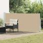 Preview: ARDEBO.de - Ausziehbare Seitenmarkise Rechteckig 140 x 300 cm