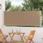 Preview: ARDEBO.de - Ausziehbare Seitenmarkise 500 x 100 cm Polyester Rechteckig
