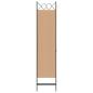 Preview: 4-teiliger Raumteiler Beige 160 x 180 cm Stoff