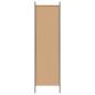 Preview: 3-teiliger Raumteiler Beige 150 x 180 cm Stoff