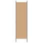 Preview: 5-teiliger Raumteiler Beige 250 x 180 cm Stoff