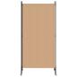 Preview: 3-teiliger Raumteiler Beige 260 x 180 cm Stoff