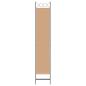 Preview: 3-teiliger Raumteiler Beige 120 x 220 cm Stoff
