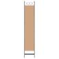 Preview: 5-teiliger Raumteiler Beige 200 x 220 cm Stoff