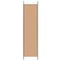 Preview: 3-teiliger Raumteiler Beige 150 x 200 cm Stoff