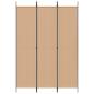 Preview: 3-teiliger Raumteiler Beige 150 x 220 cm Stoff