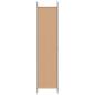 Preview: 3-teiliger Raumteiler Beige 150 x 220 cm Stoff