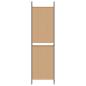 Preview: 5-teiliger Raumteiler Beige 250 x 180 cm Stoff