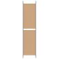 Preview: 3-teiliger Raumteiler Beige 150 x 220 cm Stoff