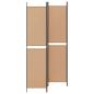 Preview: 4-teiliger Raumteiler Beige 200 x 220 cm Stoff