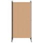 Preview: 4-teiliger Raumteiler Beige 346 x 180 cm Stoff