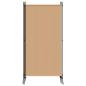Preview: 5-teiliger Raumteiler Beige 433 x 180 cm Stoff
