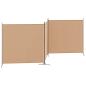 Preview: 4-teiliger Raumteiler Beige 525 x 180 cm Stoff