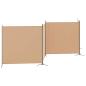 Preview: 4-teiliger Raumteiler Beige 698 x 180 cm Stoff