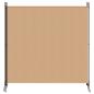 Preview: 4-teiliger Raumteiler Beige 698 x 180 cm Stoff