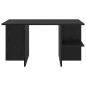 Preview: Couchtisch Schwarze Eiche 87 x 50 x 45 cm Holzwerkstoff