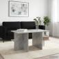 Preview: Couchtisch Betongrau 87 x 50 x 45 cm Holzwerkstoff