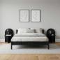 Preview: Nachttisch 2 stk. Schwarze Eiche 48 x 49 x 65 cm Holzwerkstoff