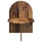 Preview: Nachttisch Altholz 48 x 49 x 65 cm Holzwerkstoff