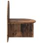 Preview: Nachttisch Altholz 48 x 49 x 65 cm Holzwerkstoff