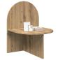 Preview: Nachttisch 2 stk. Artisan-Eiche 48 x 49 x 65 cm Holzwerkstoff