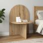 Preview: Nachttisch 2 stk. Artisan-Eiche 48 x 49 x 65 cm Holzwerkstoff