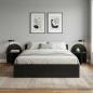Preview: Nachttisch 2 stk. Schwarze Eiche 40 x 35,5 x 45,5 cm