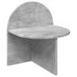 Preview: Nachttisch 2 stk. Betongrau 40 x 35,5 x 45,5 cm Holzwerkstoff