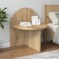 Preview: ARDEBO.de - Nachttisch 2 stk. Artisan-Eiche 40 x 35,5 x 45,5 cm