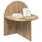 Preview: Nachttisch 2 stk. Artisan-Eiche 40 x 35,5 x 45,5 cm