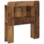 Preview: Kopfteil-Schrank mit Speicher Altholz Holzwerkstoff