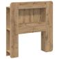 Preview: Kopfteil-Schrank Artisan-Eiche 80 cm Holzwerkstoff