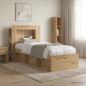 Preview: Kopfteil-Schrank Artisan-Eiche 80 cm Holzwerkstoff