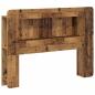 Preview: Kopfteil-Schrank mit Speicher Altholz Holzwerkstoff