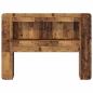 Preview: Kopfteil-Schrank mit Speicher Altholz Holzwerkstoff
