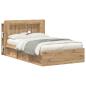 Preview: Kopfteil-Schrank Artisan-Eiche 100 cm Holzwerkstoff