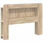 Preview: Kopfteil-Schrank mit Speicher Sonoma-Eiche Holzwerkstoff