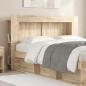 Preview: Kopfteil-Schrank mit Speicher Sonoma-Eiche Holzwerkstoff