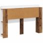 Preview: Kopfteil-Schrank mit Speicher Altholz Holzwerkstoff