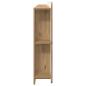 Preview: Kopfteil-Schrank Artisan-Eiche 180 cm Holzwerkstoff