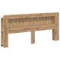 Preview: Kopfteil-Schrank Artisan-Eiche 200 cm Holzwerkstoff