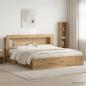 Preview: Kopfteil-Schrank Artisan-Eiche 200 cm Holzwerkstoff