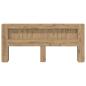 Preview: Kopfteil-Schrank Artisan-Eiche 200 cm Holzwerkstoff