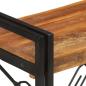 Preview: B?cherregal 3 F?cher 60x30x80 cm Altholz Massiv